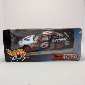 1999 Mark Martin Hot Wheels Racing Car 1:24 Valvoline Black Chrome Deluxe Die-Ca